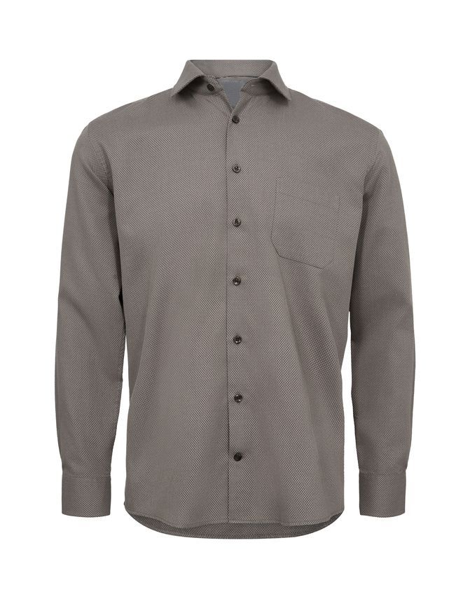 Shirt L S Regular Fit fra Black Blue