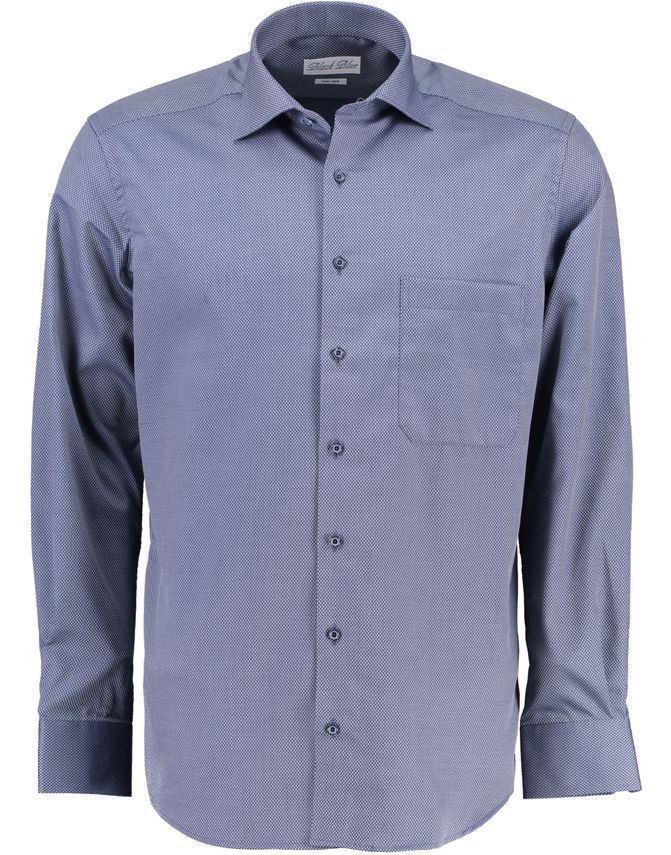 Shirt L S Regular Fit fra Black Blue