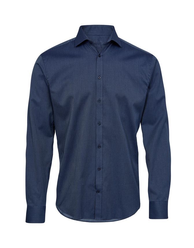 Shirt L S Modern Fit fra Gino Marcello