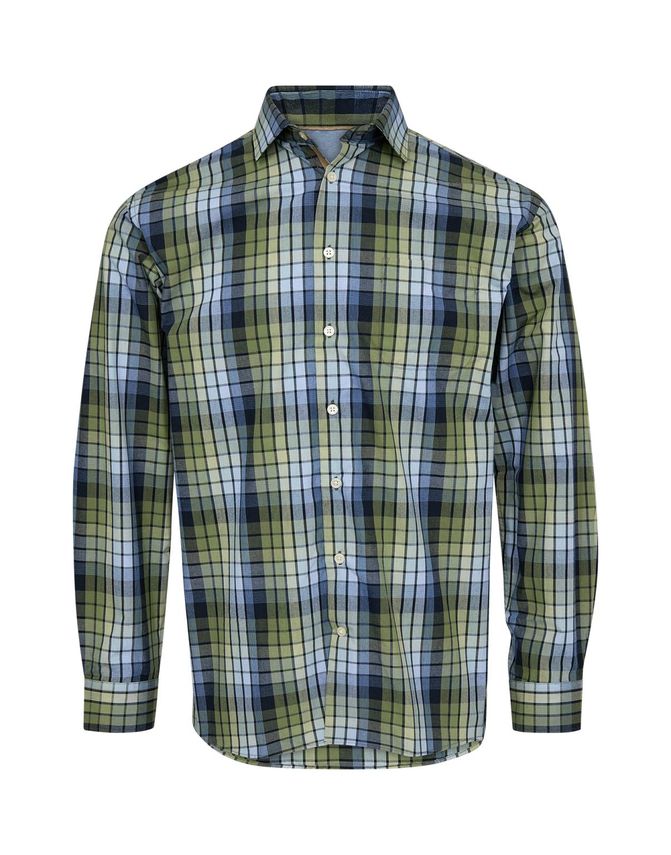 L S Regular Fit Skjorte fra Black Blue – Fantastisk Tilbud!