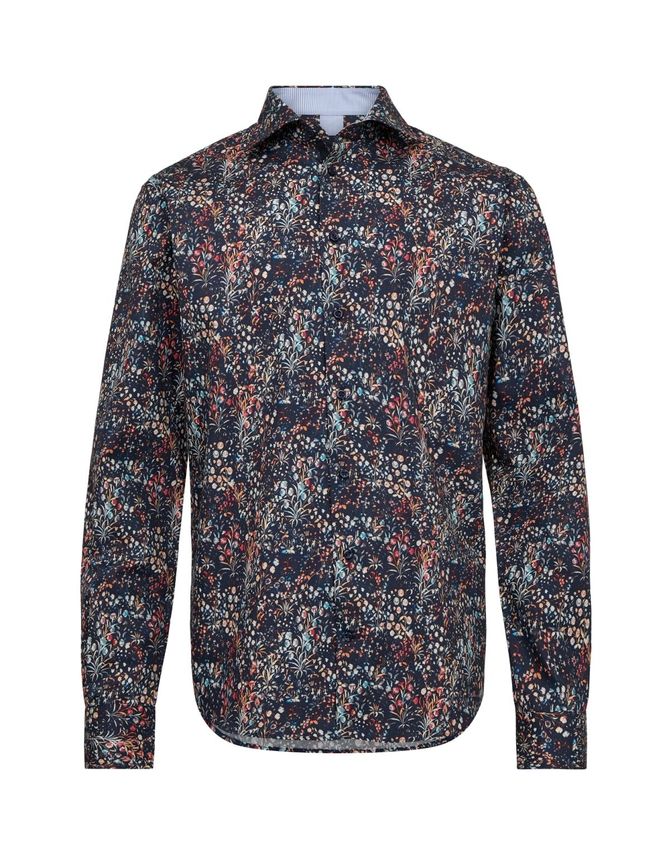 Moderne Blomsterskjorte fra Gino Marcello - Perfekt til Sommeren