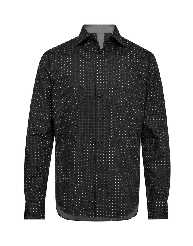 Mens Shirt L S Modern Fit fra Gino Marcello
