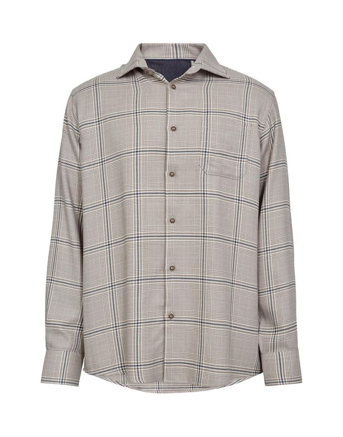 Mens Shirt Regular Fit fra Black Blue
