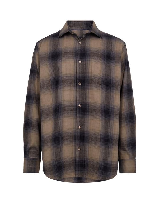 Mens Shirt Regular Fit fra Black Blue