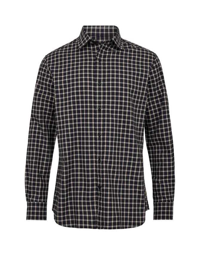 Mens Shirt L S Modern Fit fra Gino Marcello