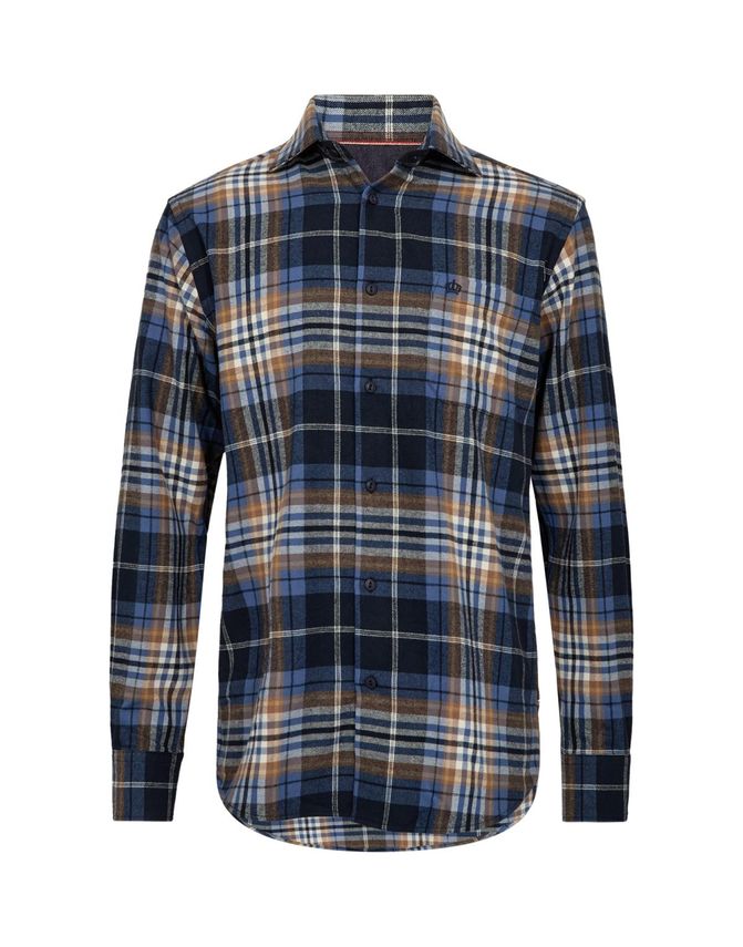 Mens L  Shirt Box Flannel fra Thomas Regency