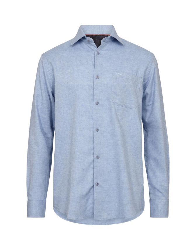 Mens L  Shirt Box Flannel fra Thomas Regency