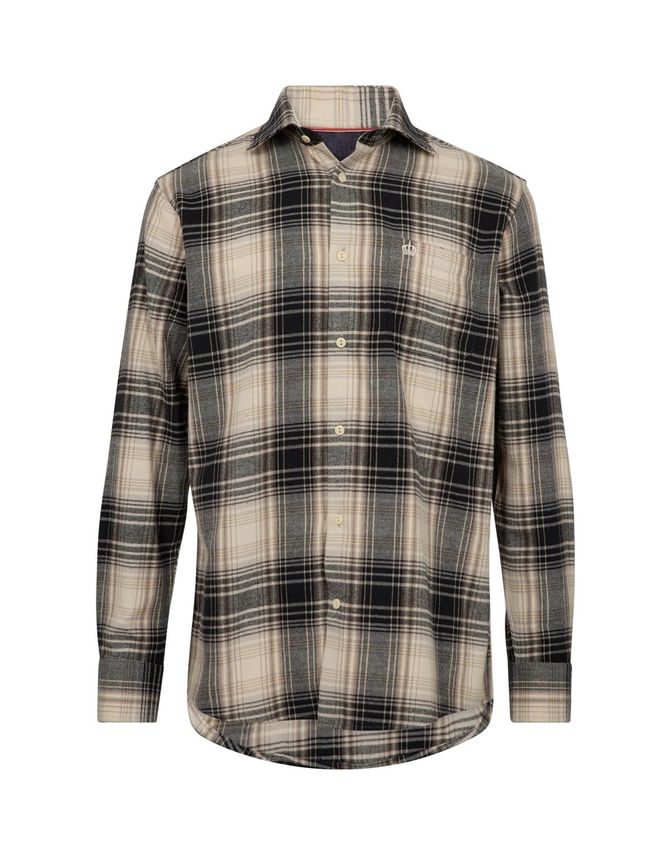 Mens L  Shirt Box Flannel fra Thomas Regency