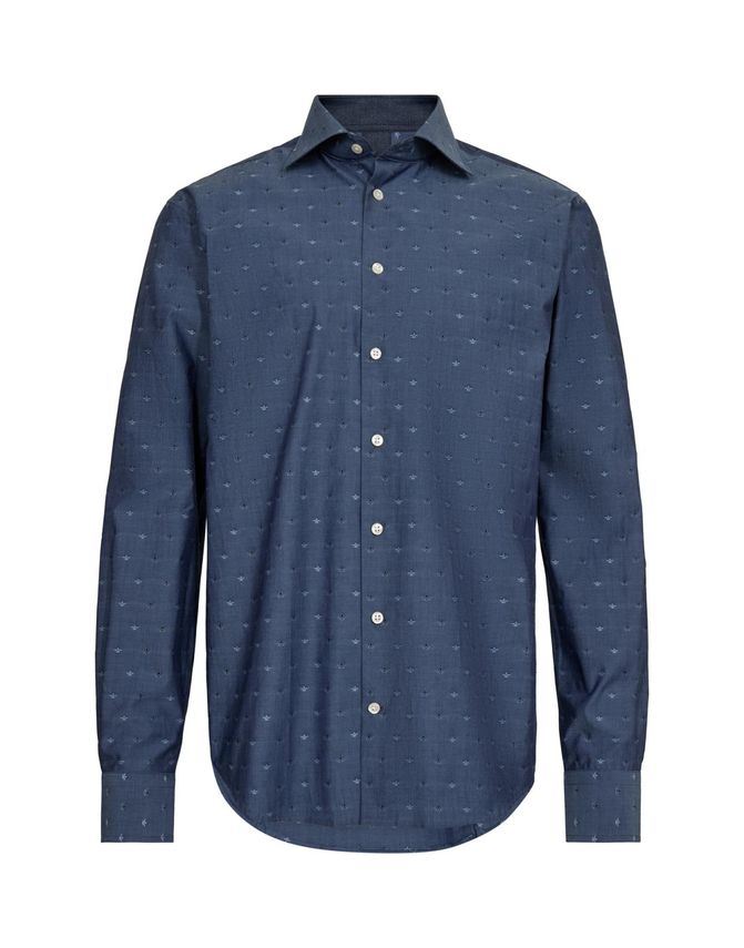 Shirt L S Modern Fit fra Gino Marcello