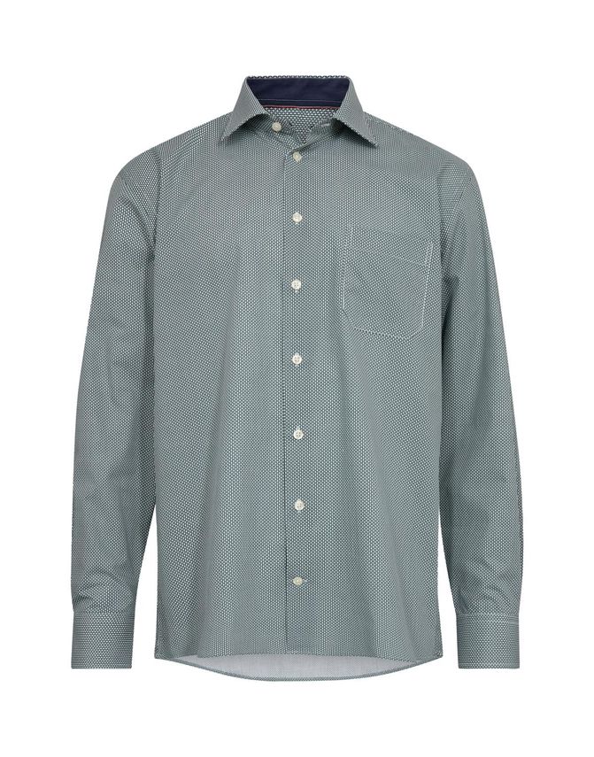 Shirt L S Regular Fit fra Black Blue