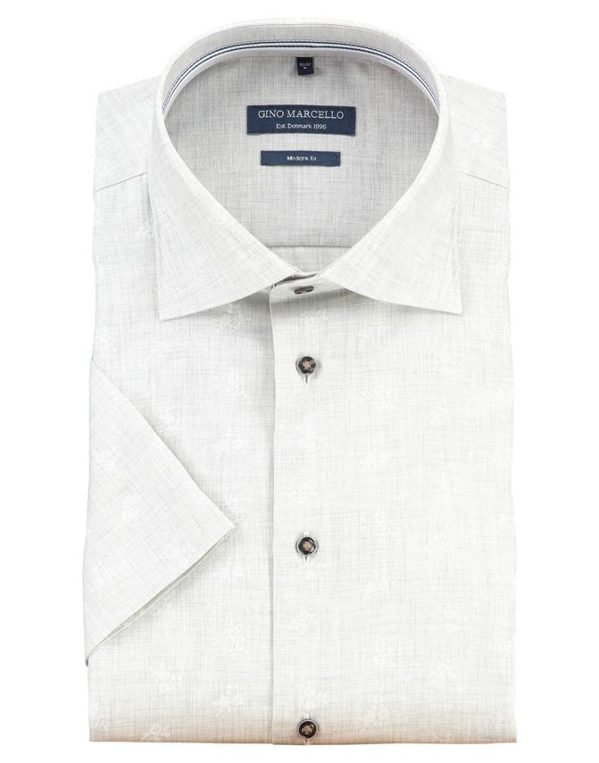Moderne Semi Business Skjorte til Mænd - Stilfuld Elegance