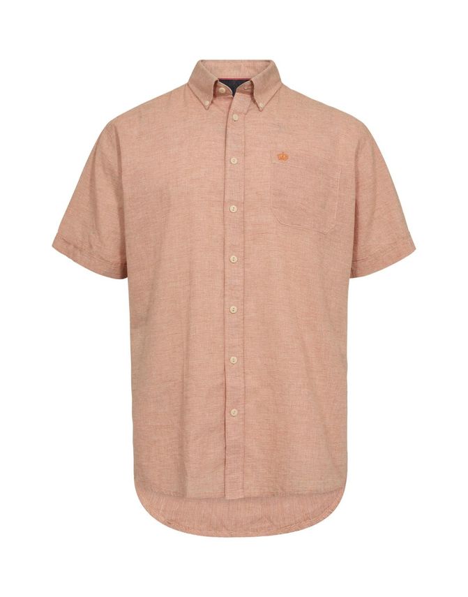 Box Shirt S S Regular Fit fra Thomas Regency