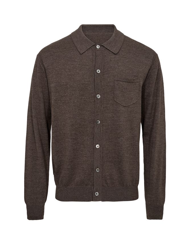 Cardigan Modern Fit fra Gino Marcello