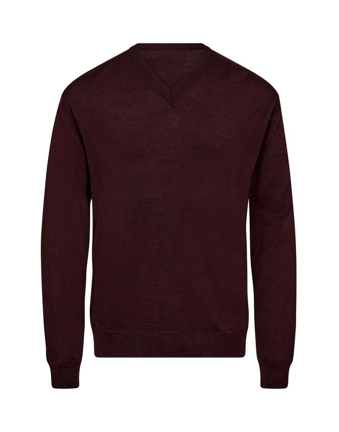 V Neck Merino fra Black Blue