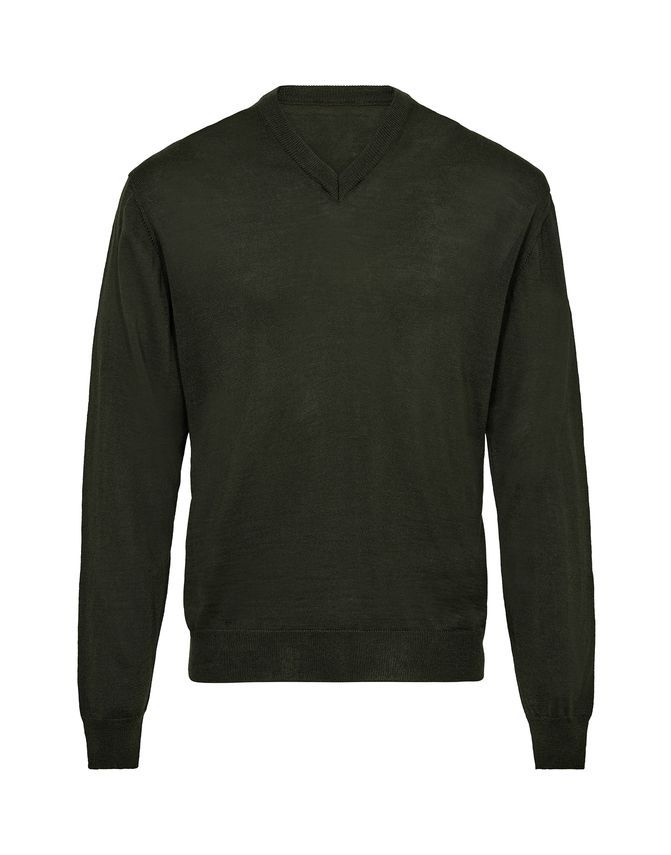 V Neck Merino fra Black Blue