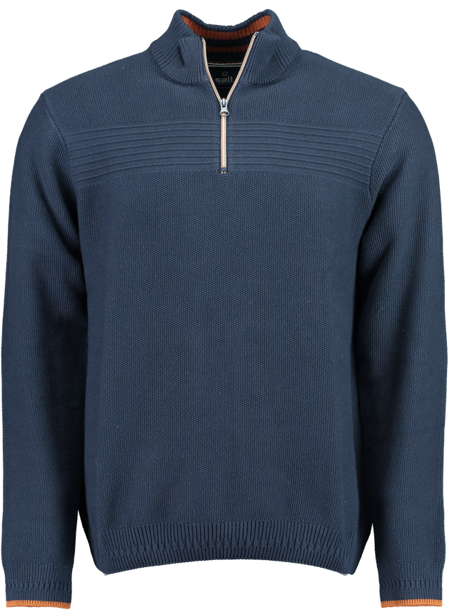Half Zip Modern Fit fra Salt