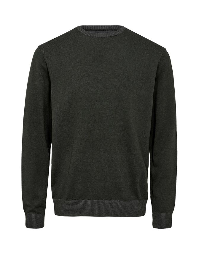 O Neck Regular Fit fra Black Blue