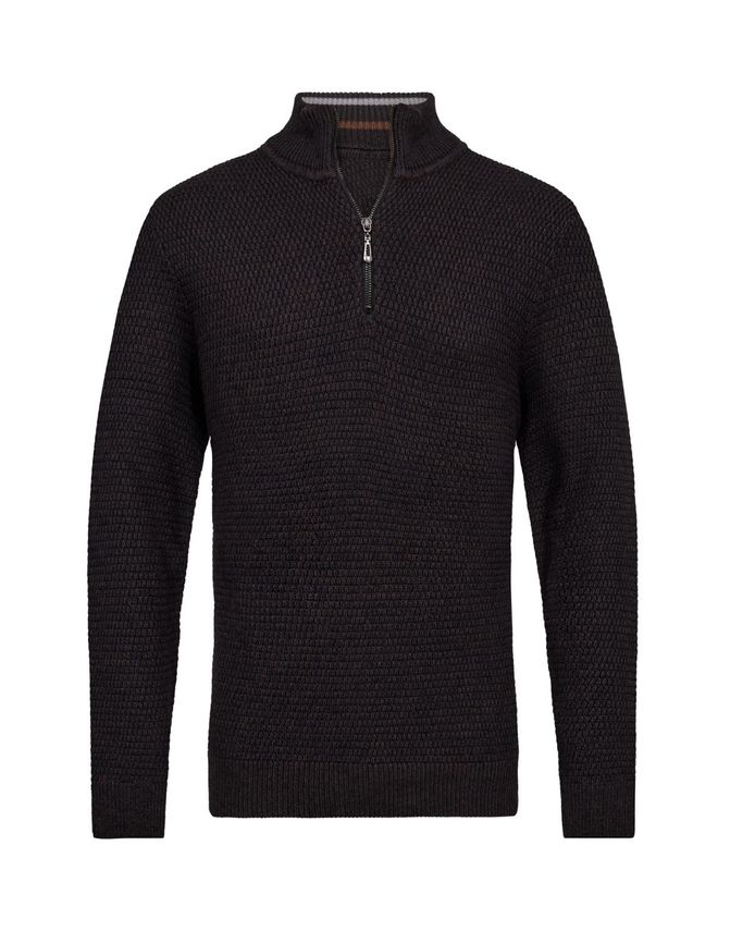 Half Zip Modern Fit fra Salt