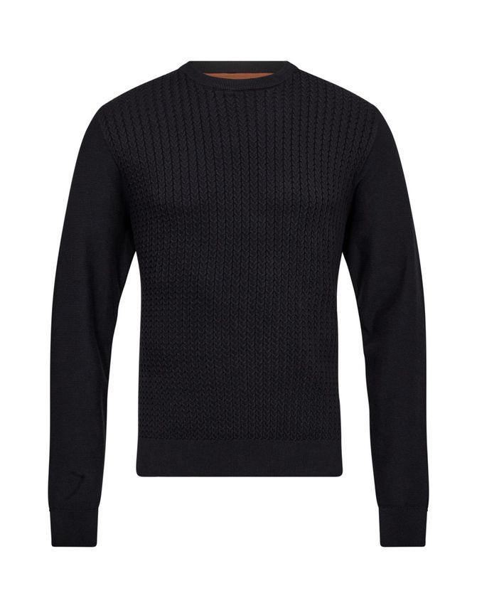 O Neck Modern Fit fra Salt