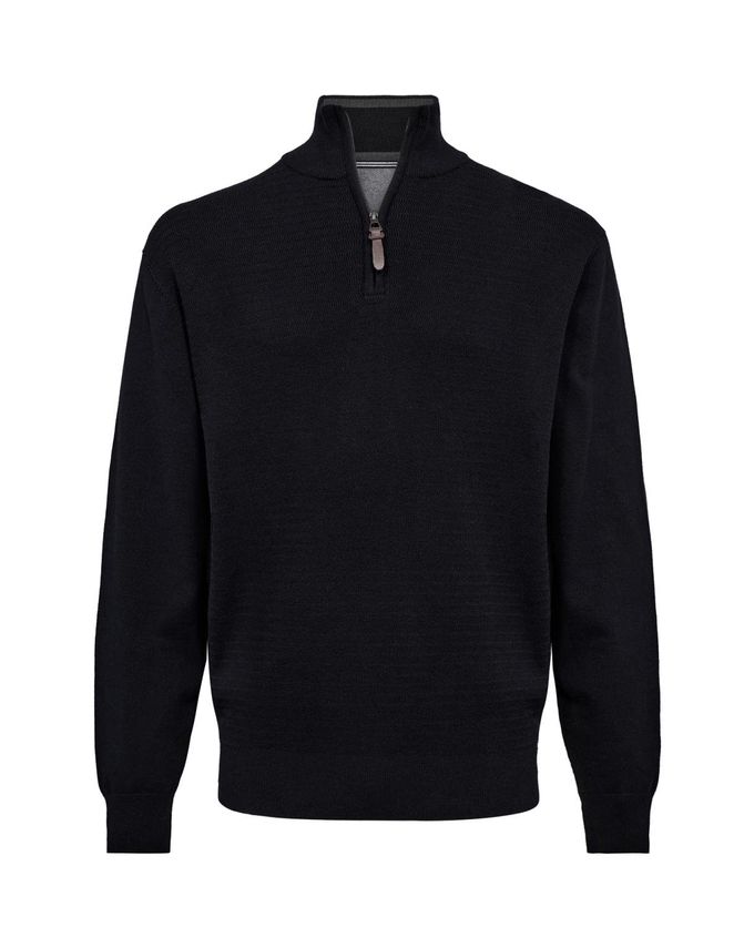 Thomas Regency Halv Lynlås Sweatshirt – Stilfuld Komfort!