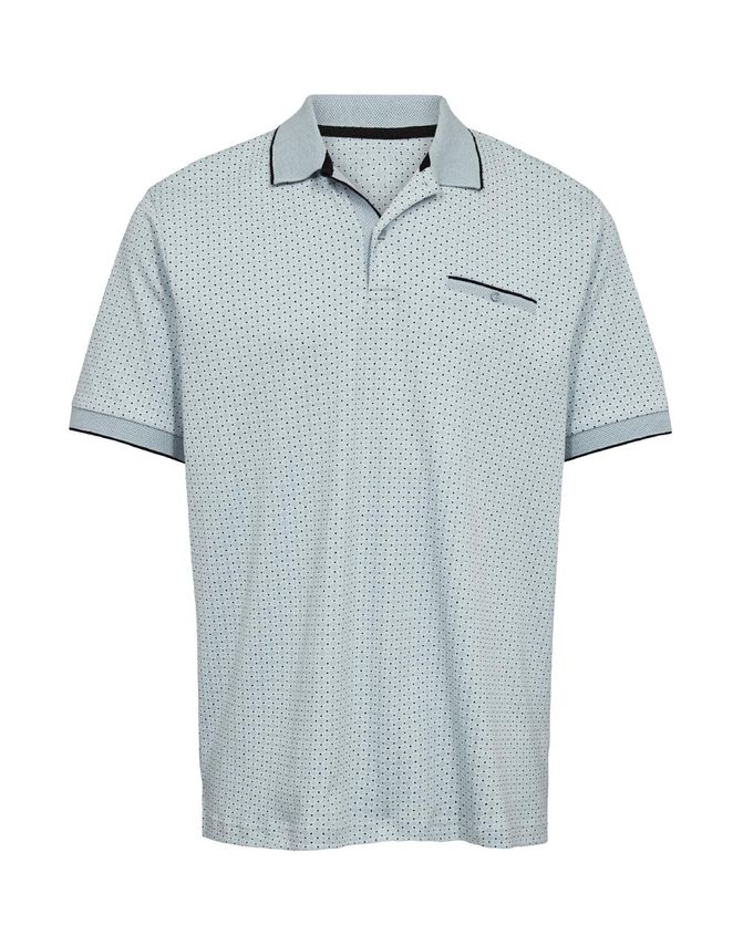 Mens Polo Regular Fit fra Black Blue