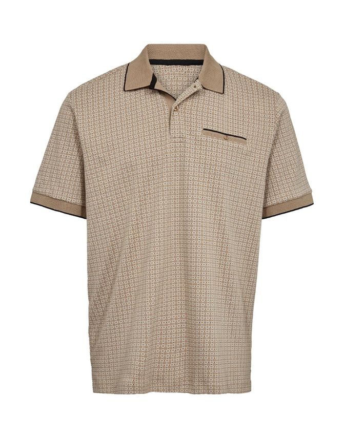 Mens Polo Regular Fit fra Black Blue