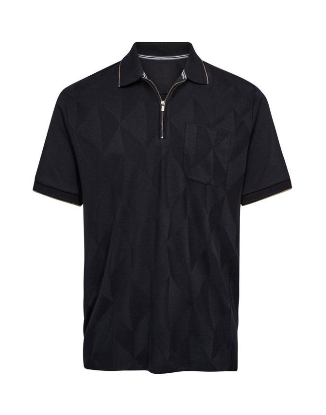 Mens Polo Regular Fit fra Black Blue