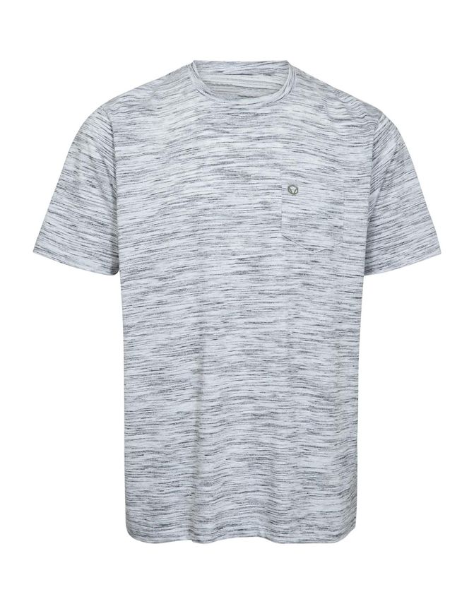 T Shirt Spacedyed Reg. Fit fra Black Blue