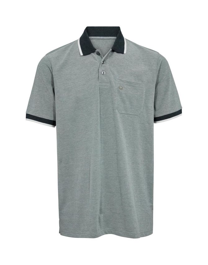Polo 2 Tone Reg. Fit fra Black Blue