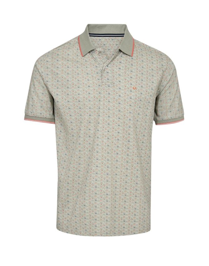 Moderne Fit Contrast Polo T-shirt fra Salt – Sommerstil