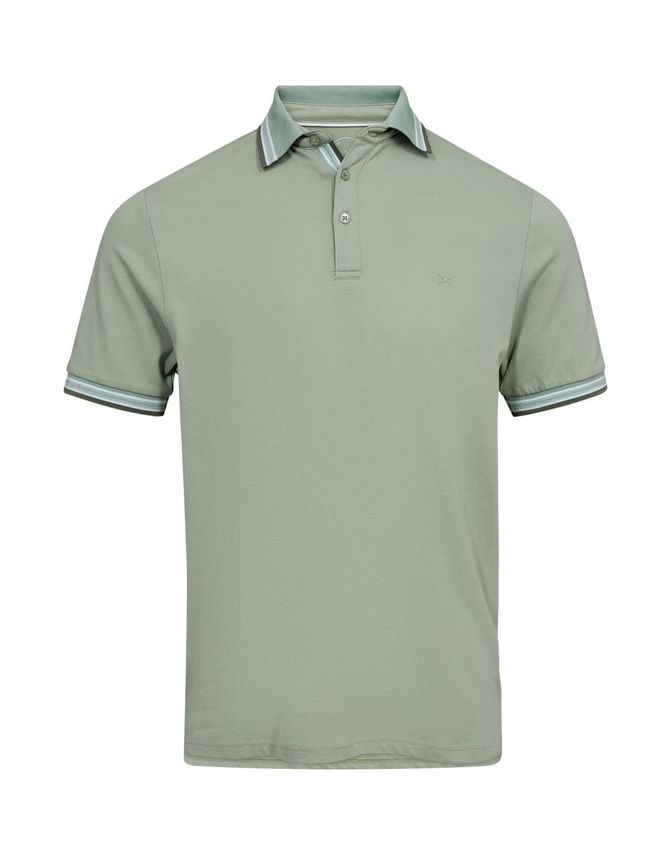 Herre Polo Brick Modern Fit fra Salt – Sommerens Must-Have!
