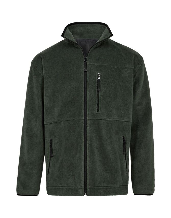 Bb Basic Fleece Sweatshirt med Lynlås - Komfortabel Overtøj