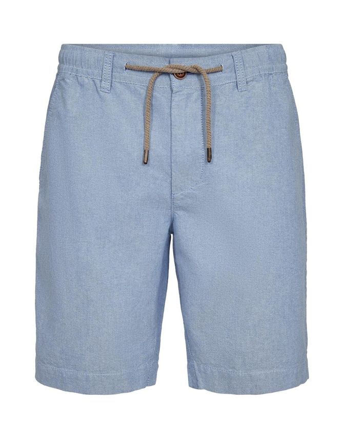 Mens Oxford Shorts Regular Fit fra Black Blue
