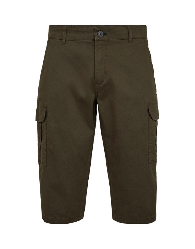 Stretch Twill Cargo Capri fra Salt