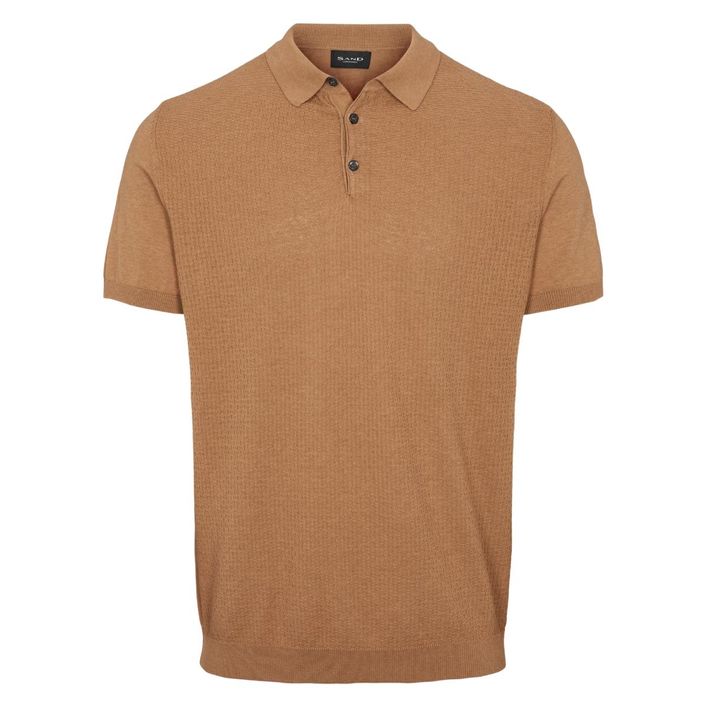 Klassisk Retro Polo fra Sand – Ideel til enhver lejlighed