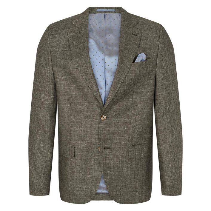 Klassisk Sherman Napoli Blazer fra Sand – Stilfuld Elegance