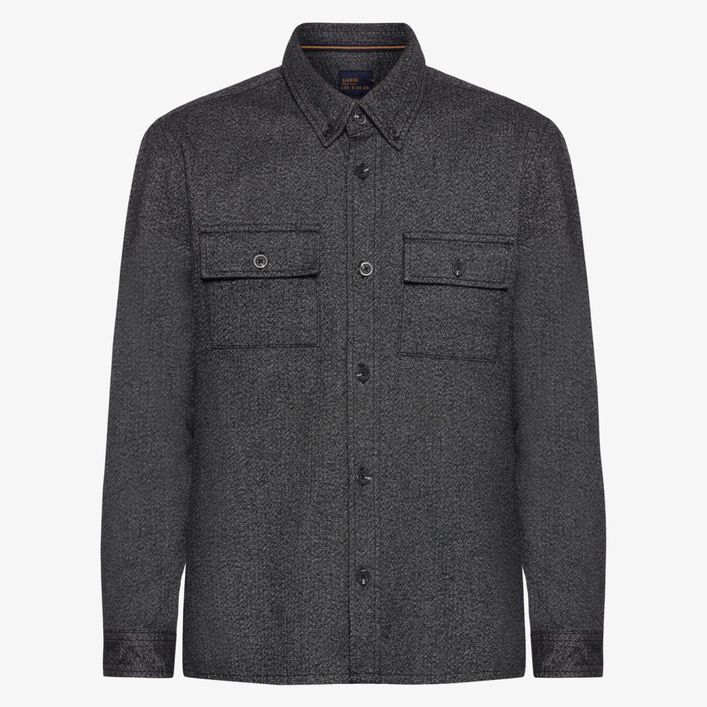 Billesi Herringbone Overshirt fra Signal - Fantastisk Tilbud!