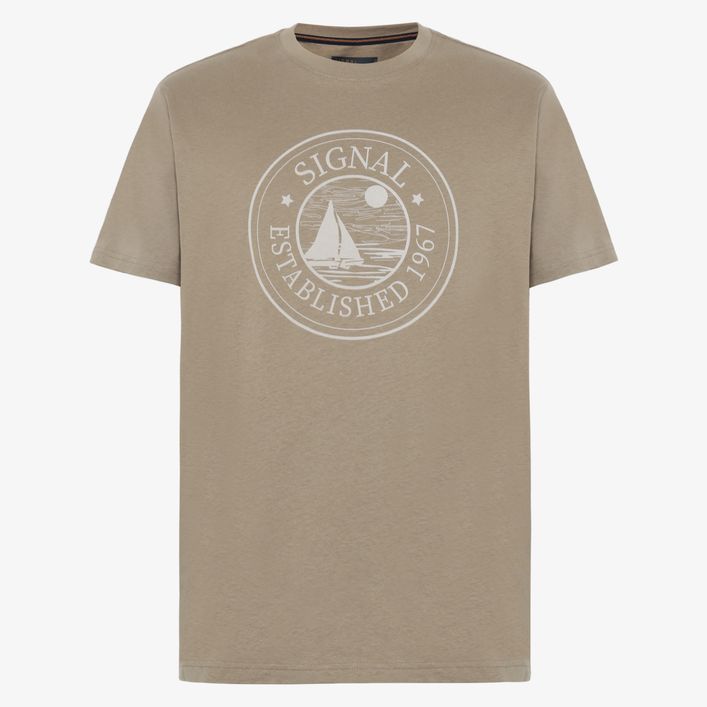 Odinsi Front Print T-shirt fra Signal - Fantastisk tilbud!