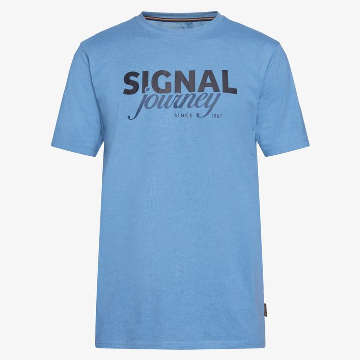 Dizzysi Logo T-shirt med "Signal Journey" print - Must-Have!