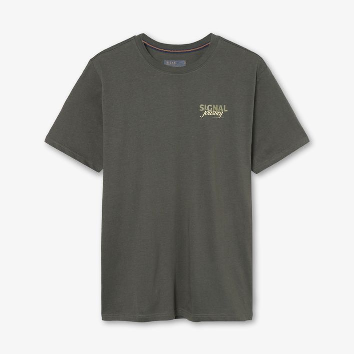 Deansi T-shirt med brystlogo – Stilfuld hverdagsskjorte