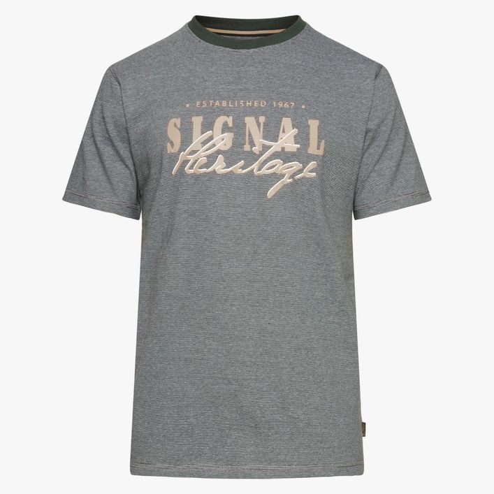 Portersi Graphic Mini Stripe T-shirt fra Signal - Black Friday!