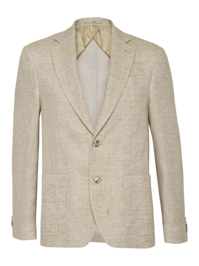 Sherman Easy Pp Blazer fra Sand – Stilfuld Elegance til Mænd