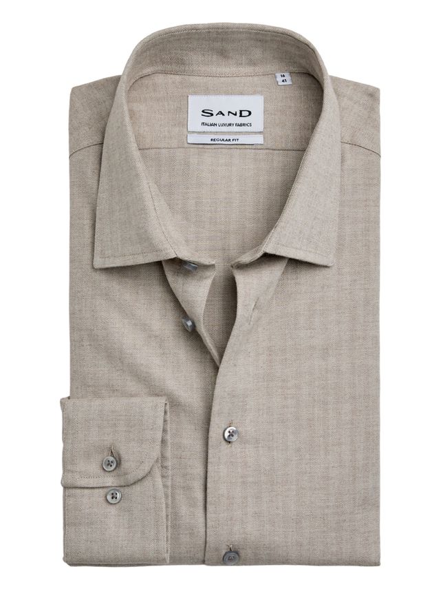 8087 Herringbone   State Soft fra Sand