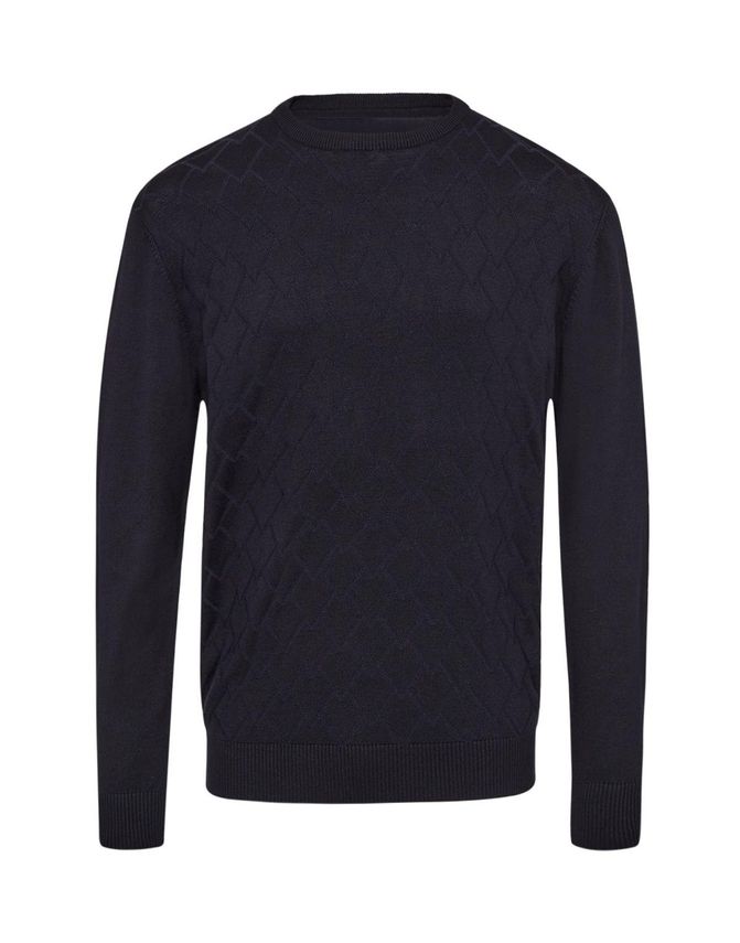 O Neck Regular Fit fra Thomas Regency