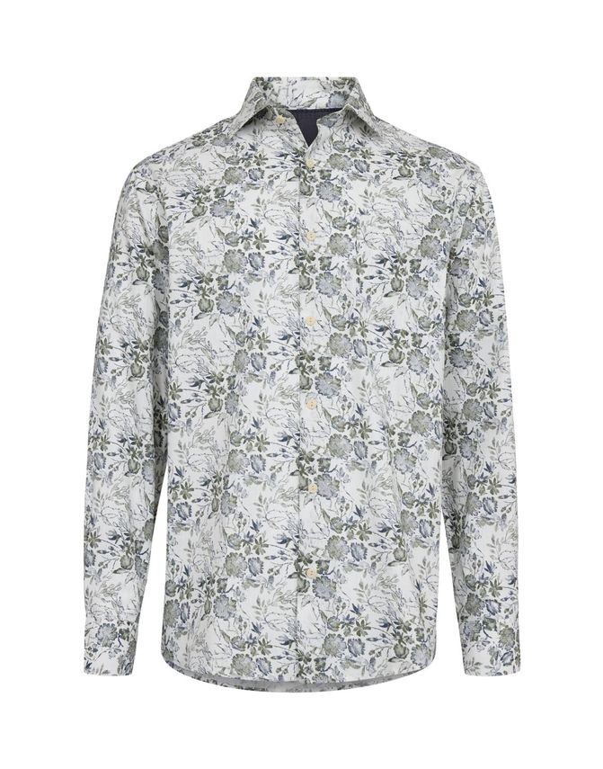 Shirt L S Regular Fit fra Black Blue