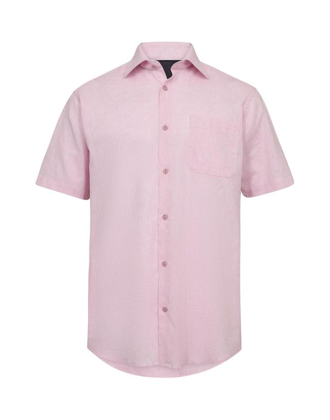 Shirt S S Regular Fit fra Black Blue