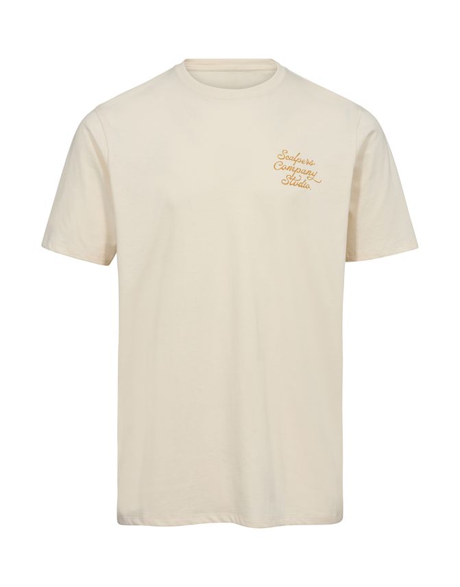 Unik O Neck T-shirt med tryk – Mr.dk tilbud!