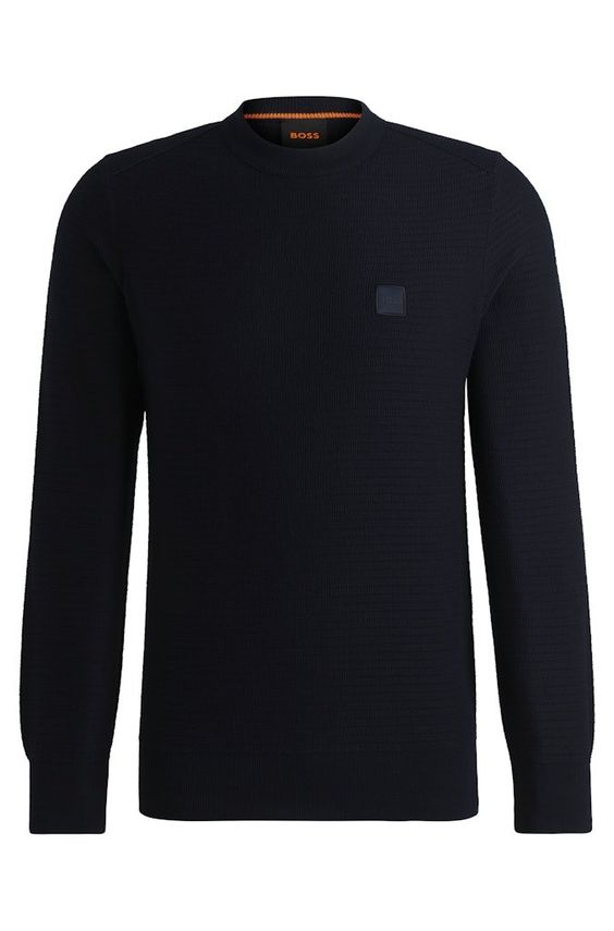BOSS Orange Anion Sweater med Kashmir - Tidløs Elegance