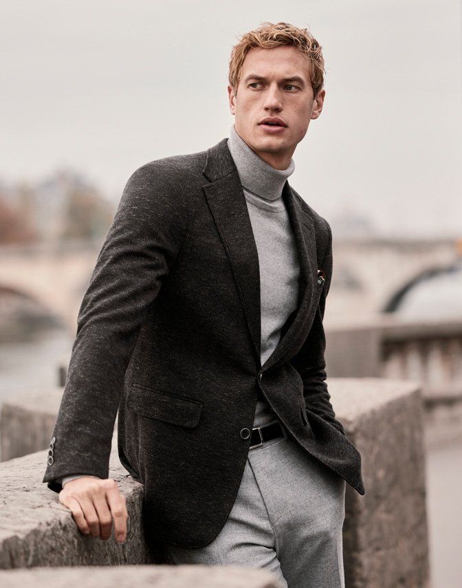 Sakko Jacket Cg Faith J Sv fra Carl Gross