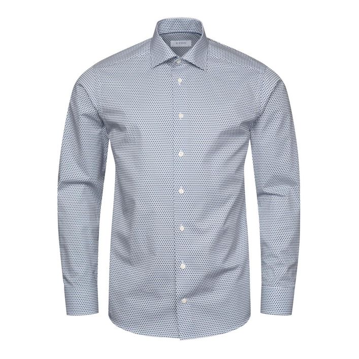 Mikroblomstret Skjorte fra Eton – Stilfuld Elegance!